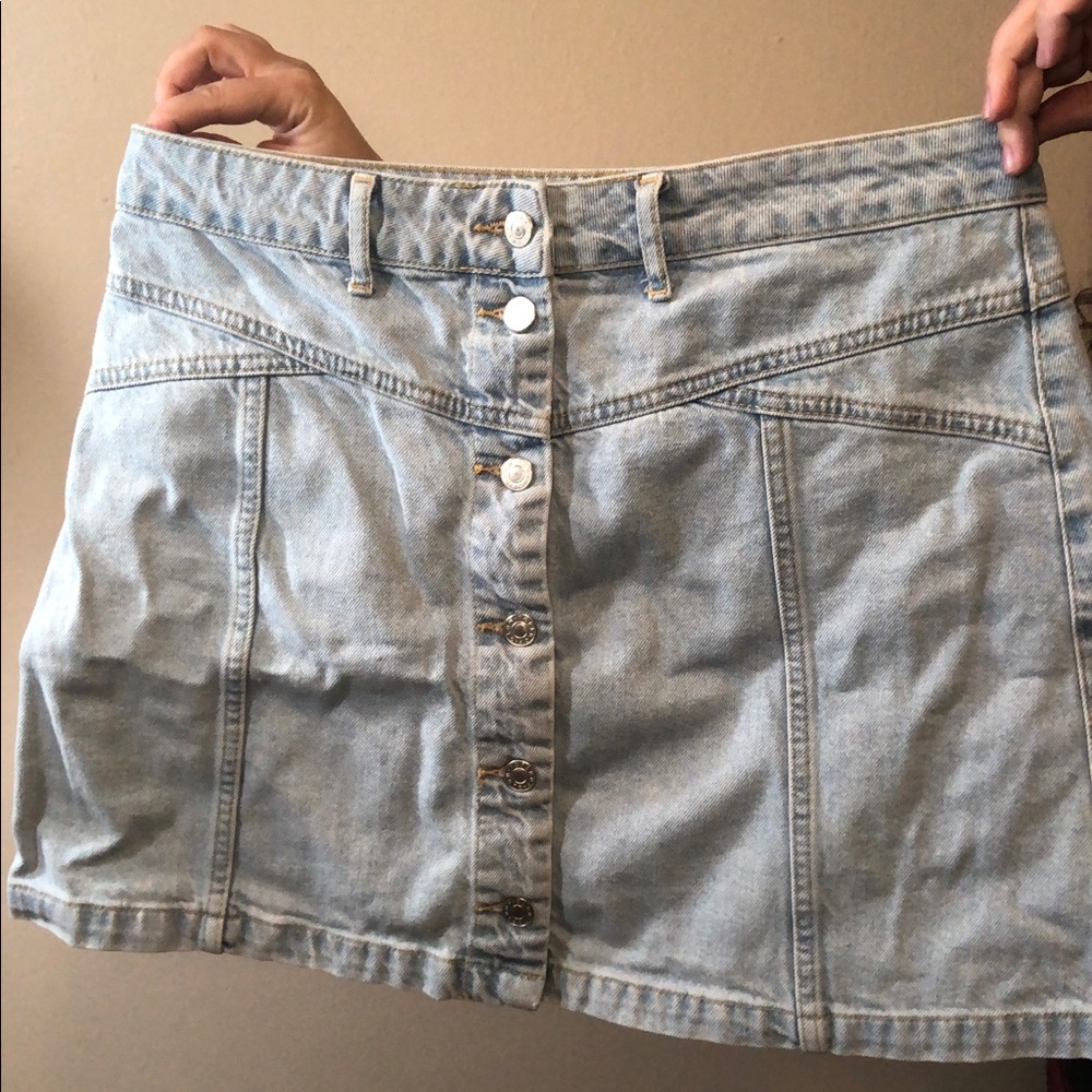 TopShop Denim Skirt